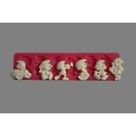 SİLİCONE MOULD - SMURFS (22,5*6CM)
