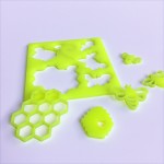 & SİGN, GOLDEN MİRROR, CAKE- TOPPER - 12,5 CM