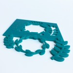 & SİGN, GOLDEN MİRROR, CAKE- TOPPER - 12,5 CM