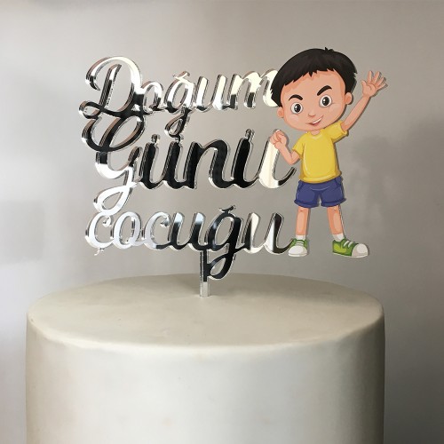 TOPPER - SİMLİ BALIK KUYRUĞU MOR , H: 16,5 CM