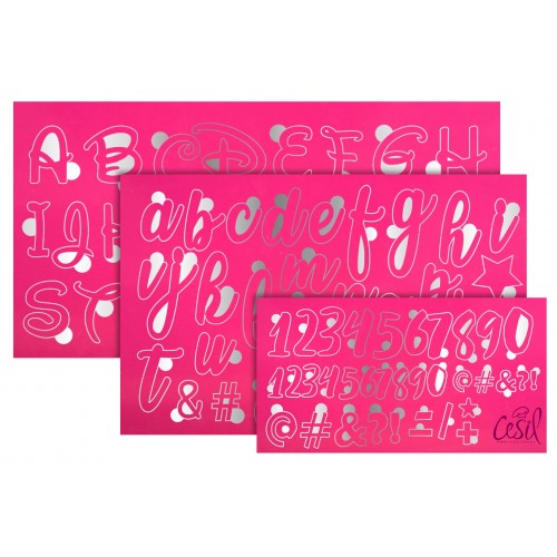 CALLİGRAPHY CAKE STAMP, DİSNEY, SET 3