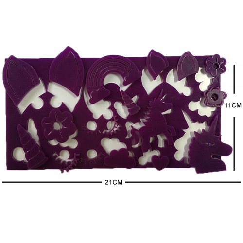 UNICORN COOKIE PRESS STAMP 