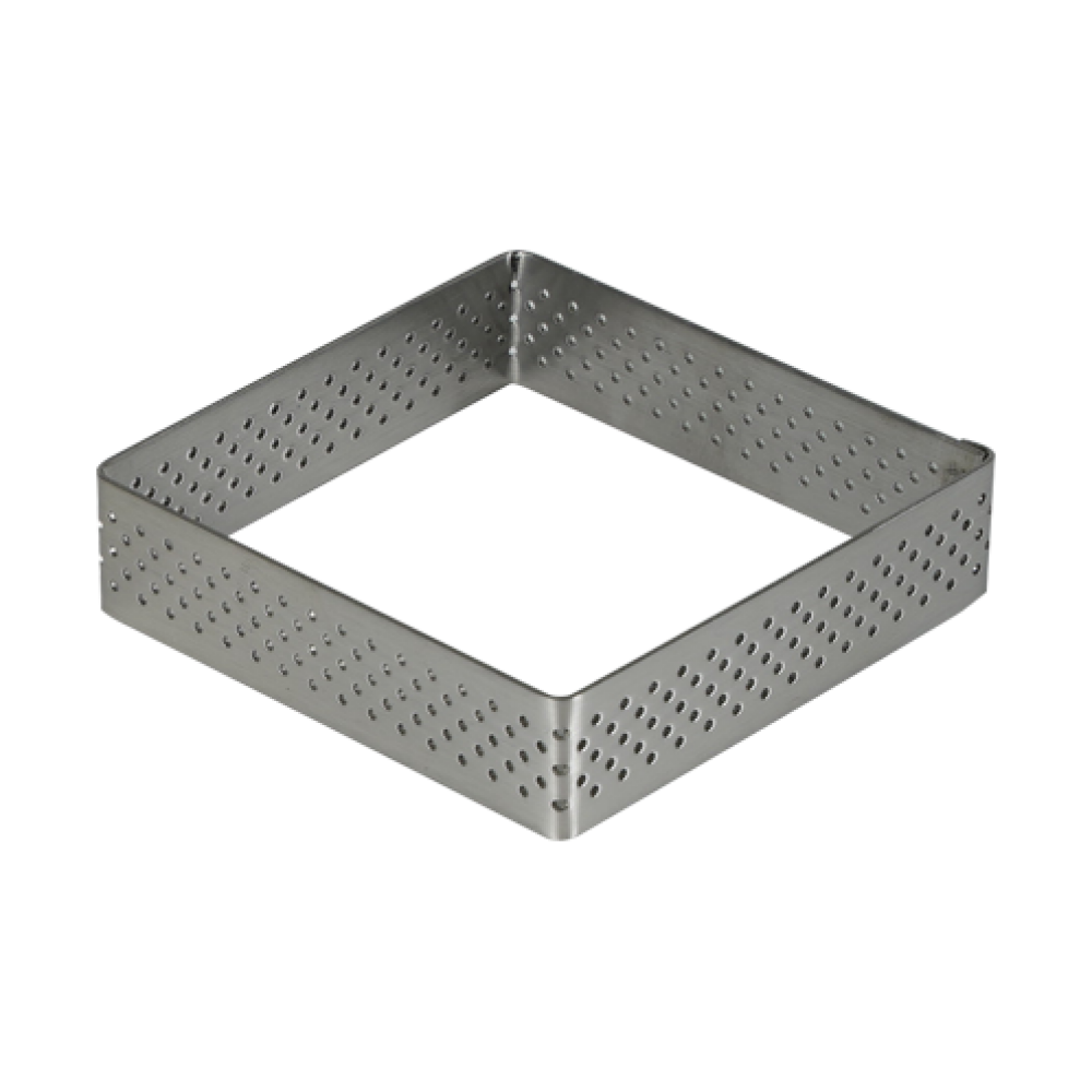 PERFORATED SQUARE 8X8 CM 