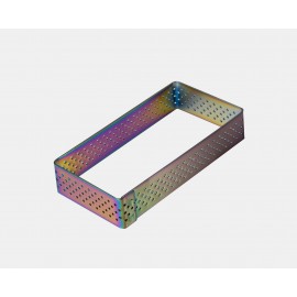 PERFORATED SQUARE 10X5 CM (With PVD option)