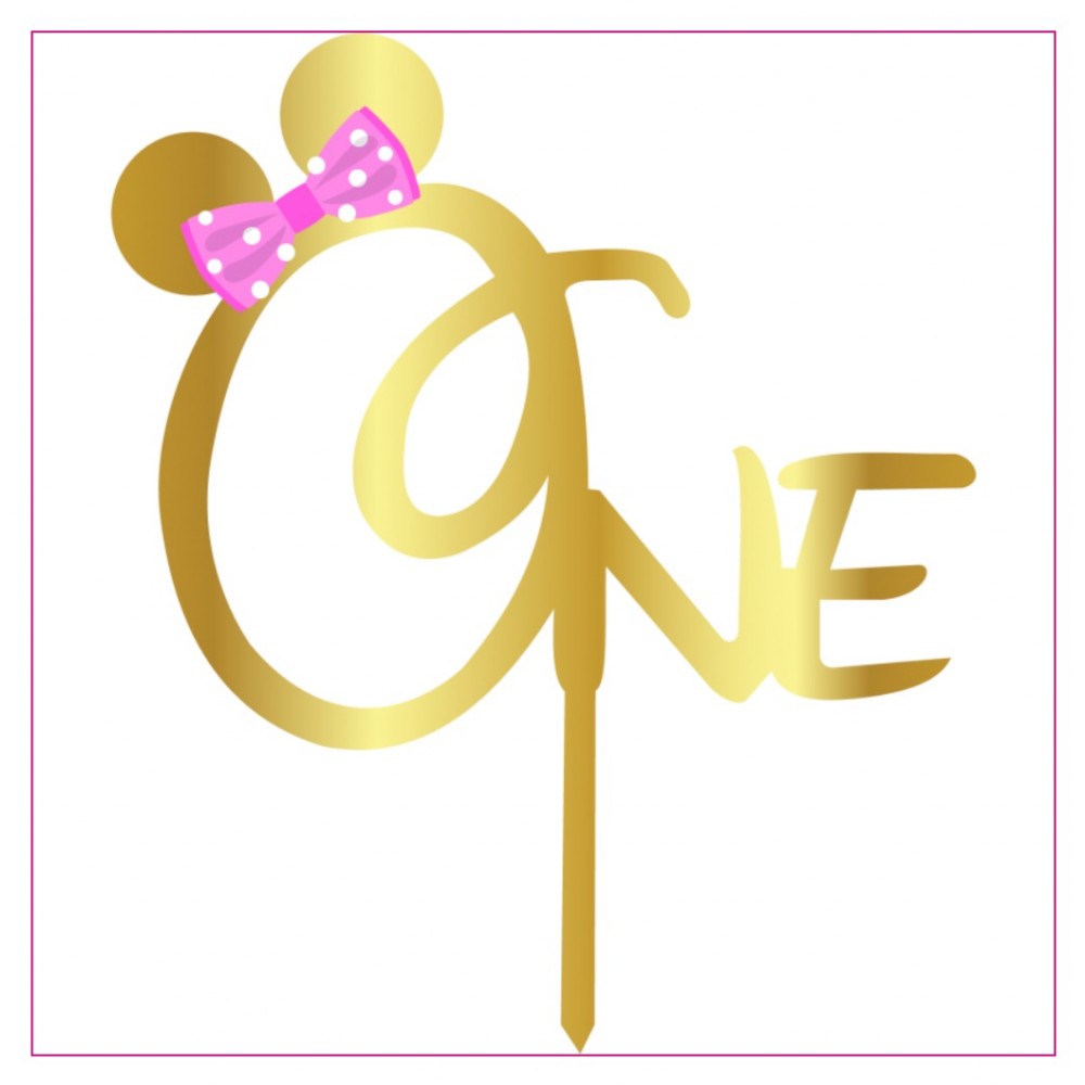 ONE RİBBON, CAKE - TOPPER