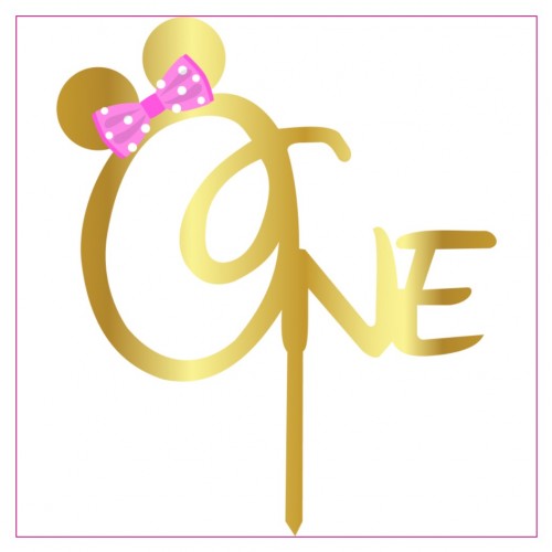 ONE RİBBON, CAKE - TOPPER
