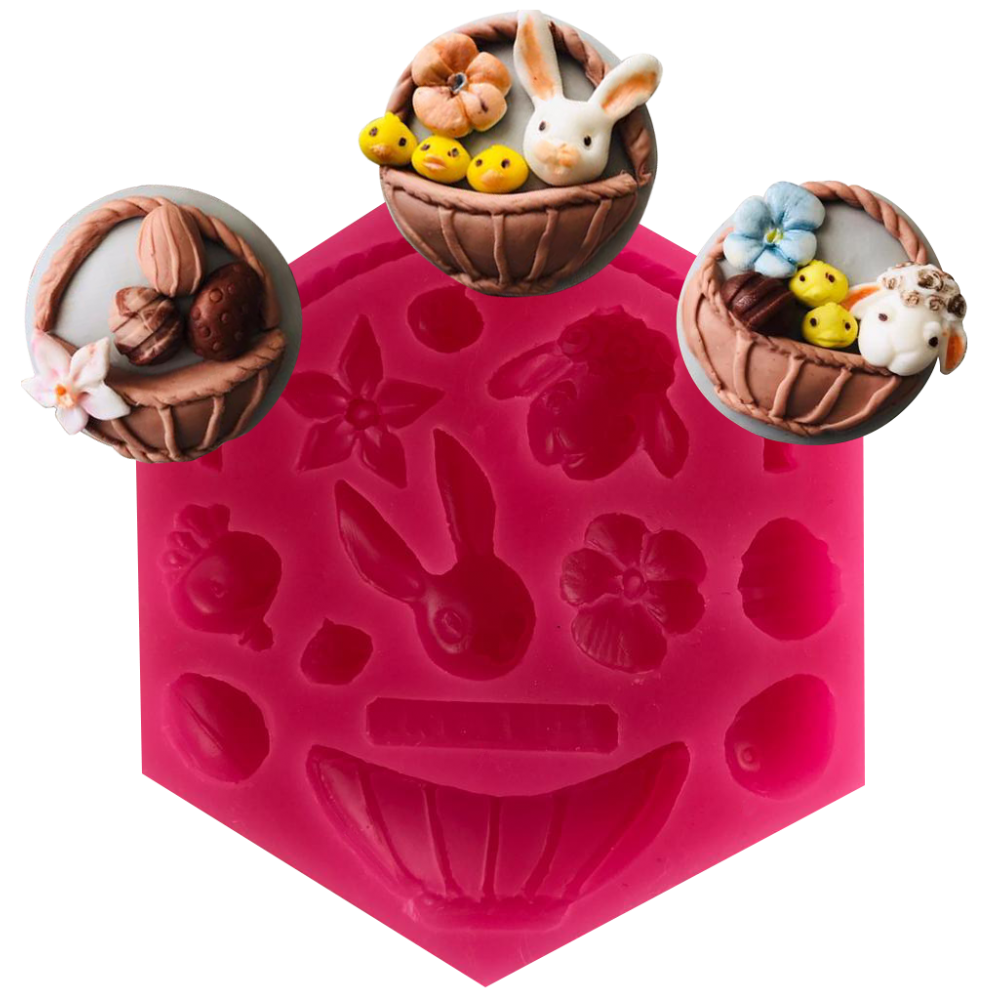 CESİL ANİMAL KİNGDOM SET - 3 SİLİCONE MOULD