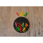 CESİL CURLY CALİGRAFİ NUMBER SİLİCONE MOULD