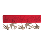 TEK ŞERİT DANTEL KALIBI KUŞLAR 55039