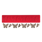 TEK ŞERİT DANTEL KALIBI KELEBEKLER 55041