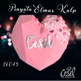 CESİL DIAMOND HEART LARGE SIZE