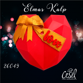 CESİL DIAMOND HEART LARGE SIZE