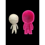 SİLİCONE MOULD - SQUID GAME SQUARE