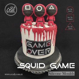 SİLİCONE MOULD - SQUID GAME SQUARE