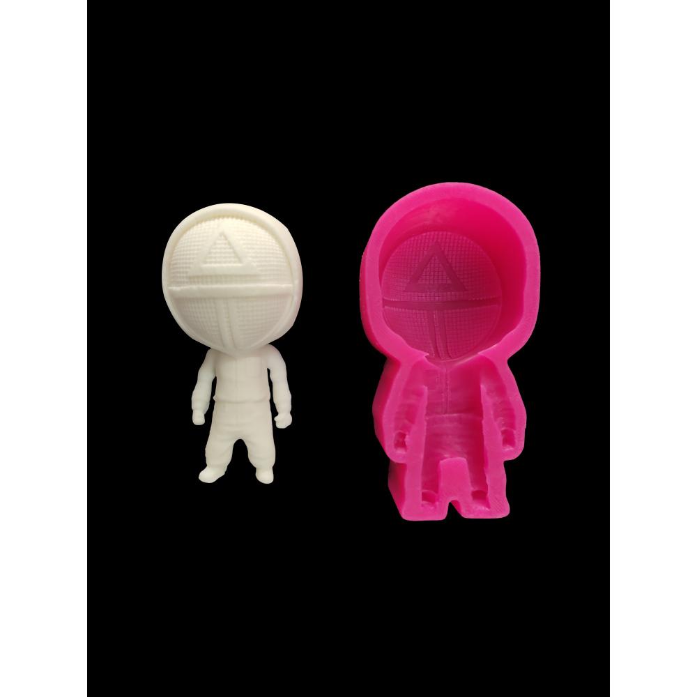 SİLİCONE MOULD - SQUID GAME TRIANGLE