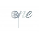 & SİGN, GOLDEN MİRROR, CAKE- TOPPER - 12,5 CM