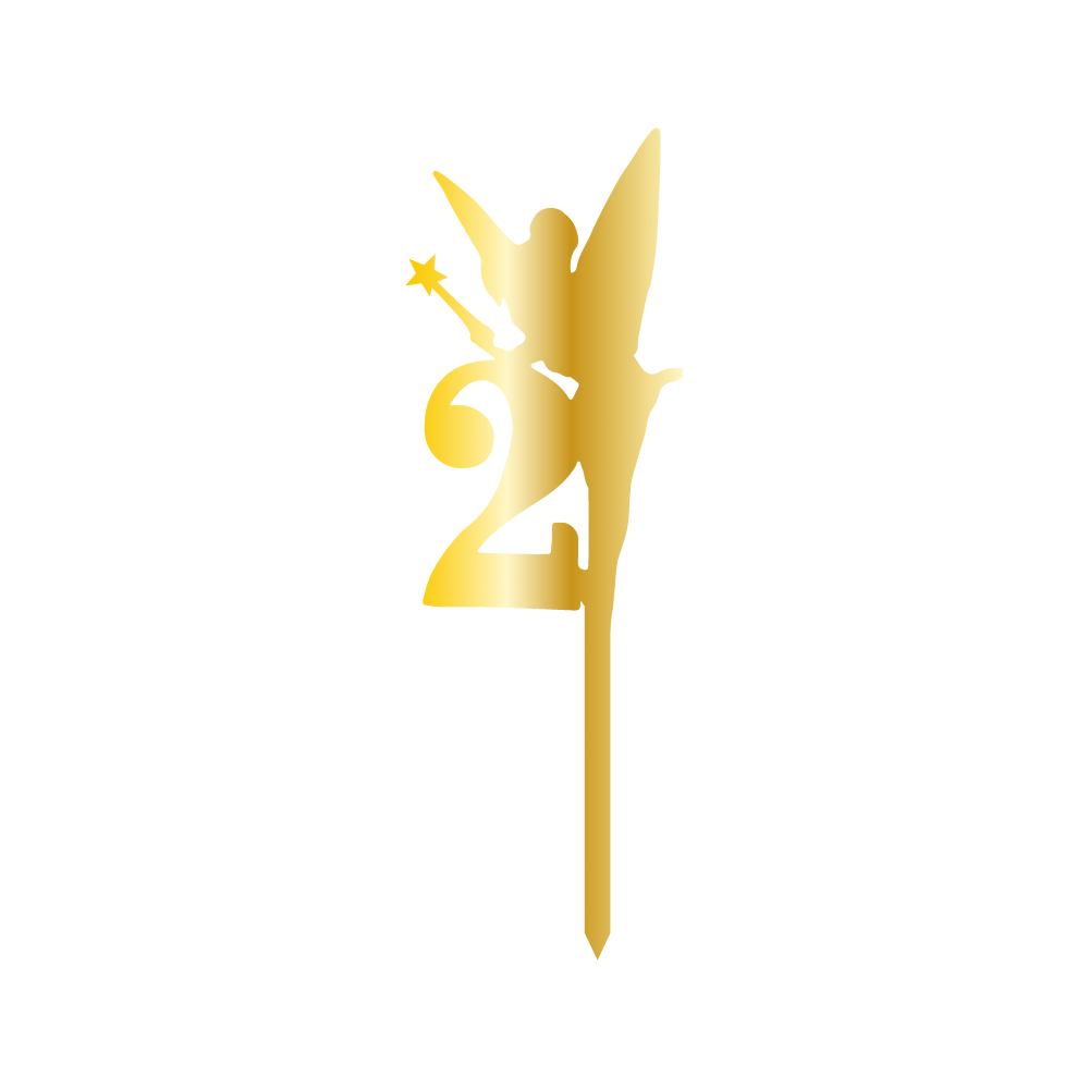 PERİ-2 GOLD COLOR MİRRORED PLEXİGLASS TOPPER