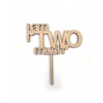 & SİGN, GOLDEN MİRROR, CAKE- TOPPER - 12,5 CM