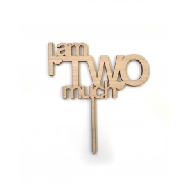 & SİGN, GOLDEN MİRROR, CAKE- TOPPER - 12,5 CM