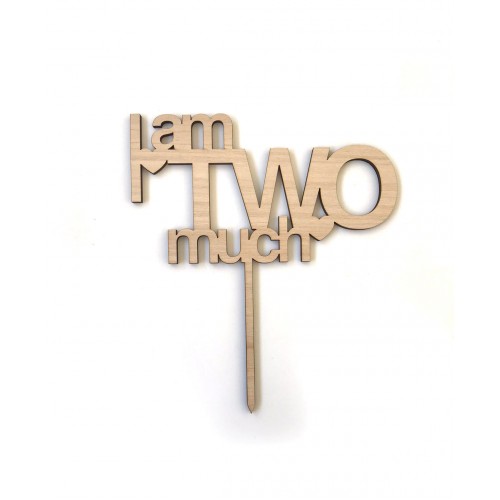 & SİGN, GOLDEN MİRROR, CAKE- TOPPER - 12,5 CM