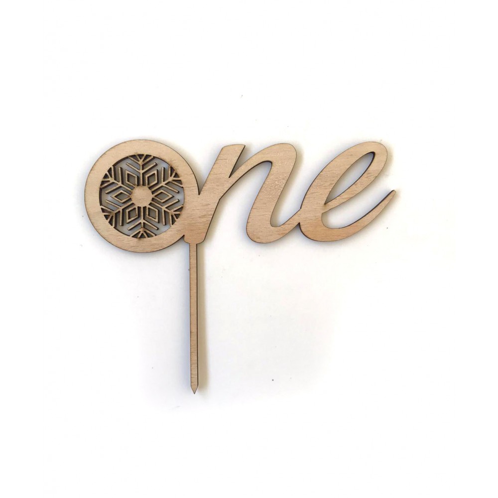 & SİGN, GOLDEN MİRROR, CAKE- TOPPER - 12,5 CM