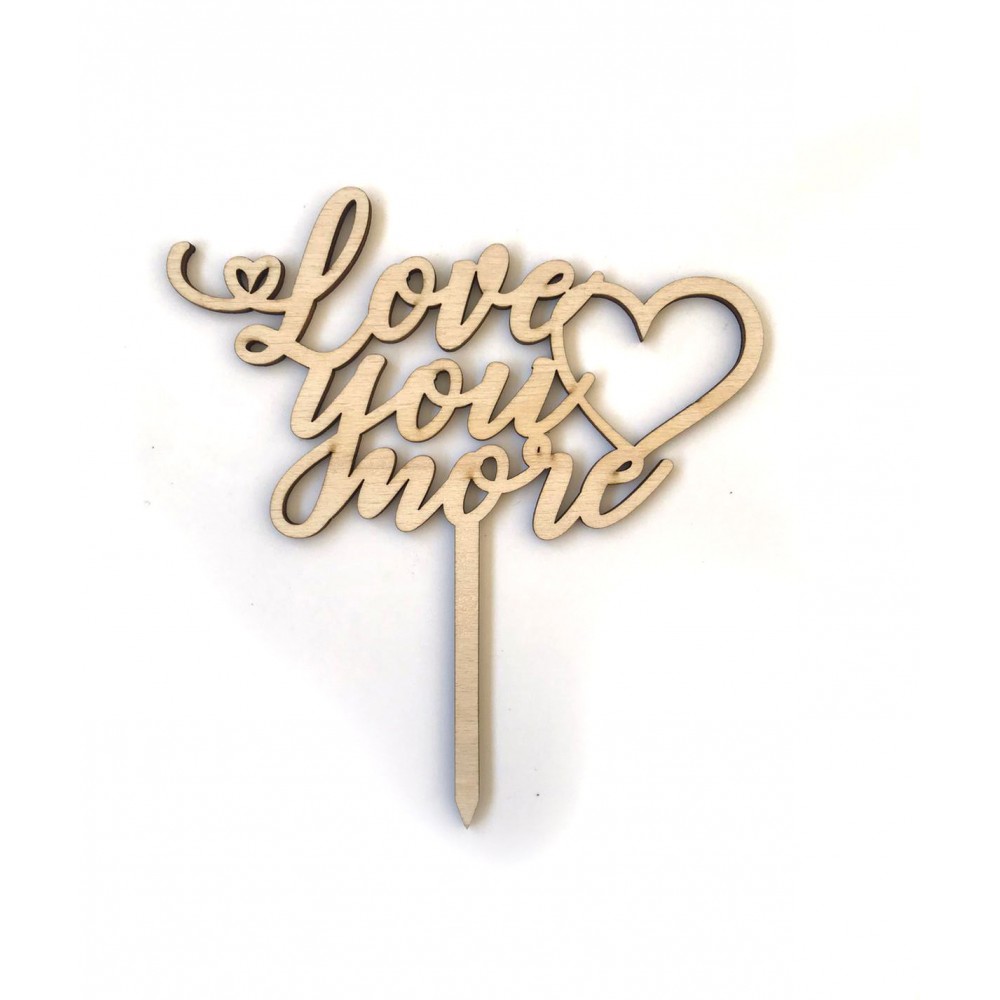 & SİGN, GOLDEN MİRROR, CAKE- TOPPER - 12,5 CM