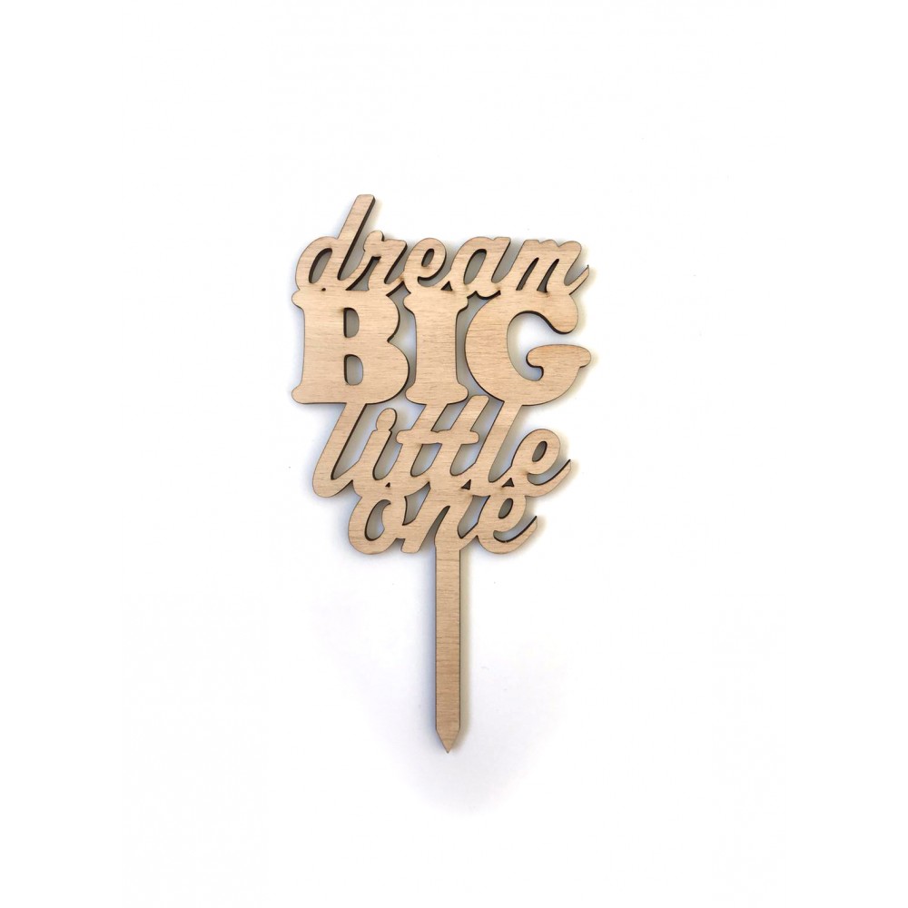 & SİGN, GOLDEN MİRROR, CAKE- TOPPER - 12,5 CM