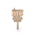 & SİGN, GOLDEN MİRROR, CAKE- TOPPER - 12,5 CM