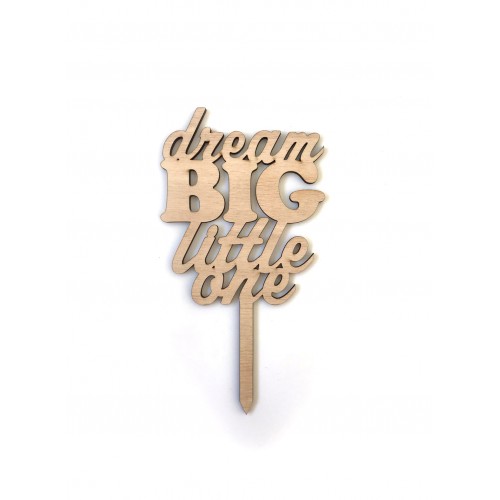 & SİGN, GOLDEN MİRROR, CAKE- TOPPER - 12,5 CM