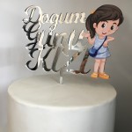 TOPPER - SİMLİ BALIK KUYRUĞU MOR , H: 16,5 CM