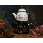 ENAMEL TEAPOT  ( DOUBLE-SİDED DEKAL )