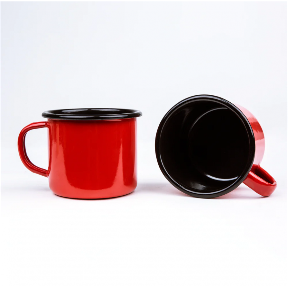 ENAMEL MUG COLOURFUL