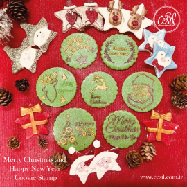 SİLİCONE MOULD - CHRISTMAS STAR PATTERN (20.5*11.7 CM)