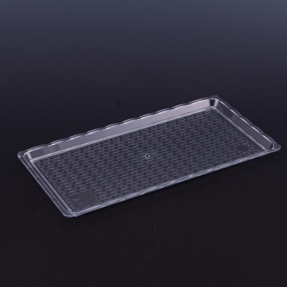 POLYCARBONATE TRANSPARENT TRAY 15 X 30 CM