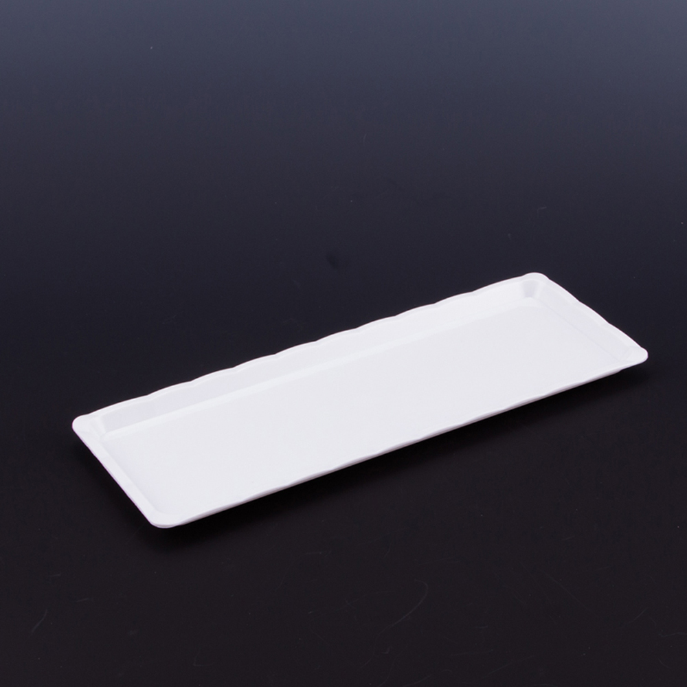 POLYCARBONATE WHITE TRAY 10 X 30 CM