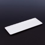POLYCARBONATE WHITE TRAY 10 X 30 CM