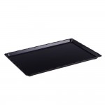 POLYCARBONATE BLACK TRAY 20 X 30 CM