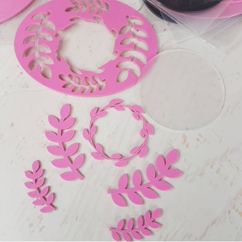 COOKİE STAMP SET, OLİVE- WREATH 