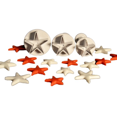 3 SET, STAR PLUNGER CUTTER