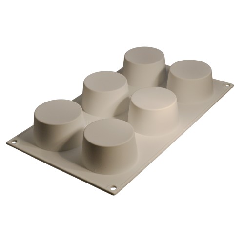 CESİL PCS - 6 MUFFİN FORM, BİG, SİLİCONE MOULD
