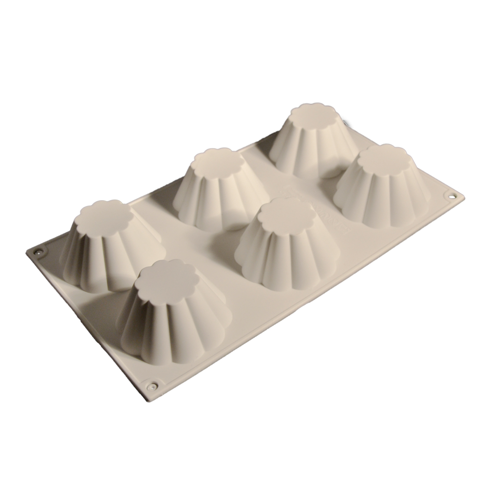 CESİL PCS - 6 BRİOCHE, SİLİCONE MOULD 