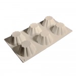 CESİL PCS - 6 BRİOCHE, SİLİCONE MOULD 