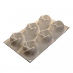 CESİL PCS -  6 CAVİTY VERTİGO SILICONE MOULD
