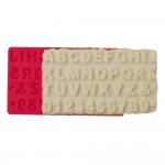 SİLİCONE MOULD - ALPHABET & NUMBERS (13,5*7CM)