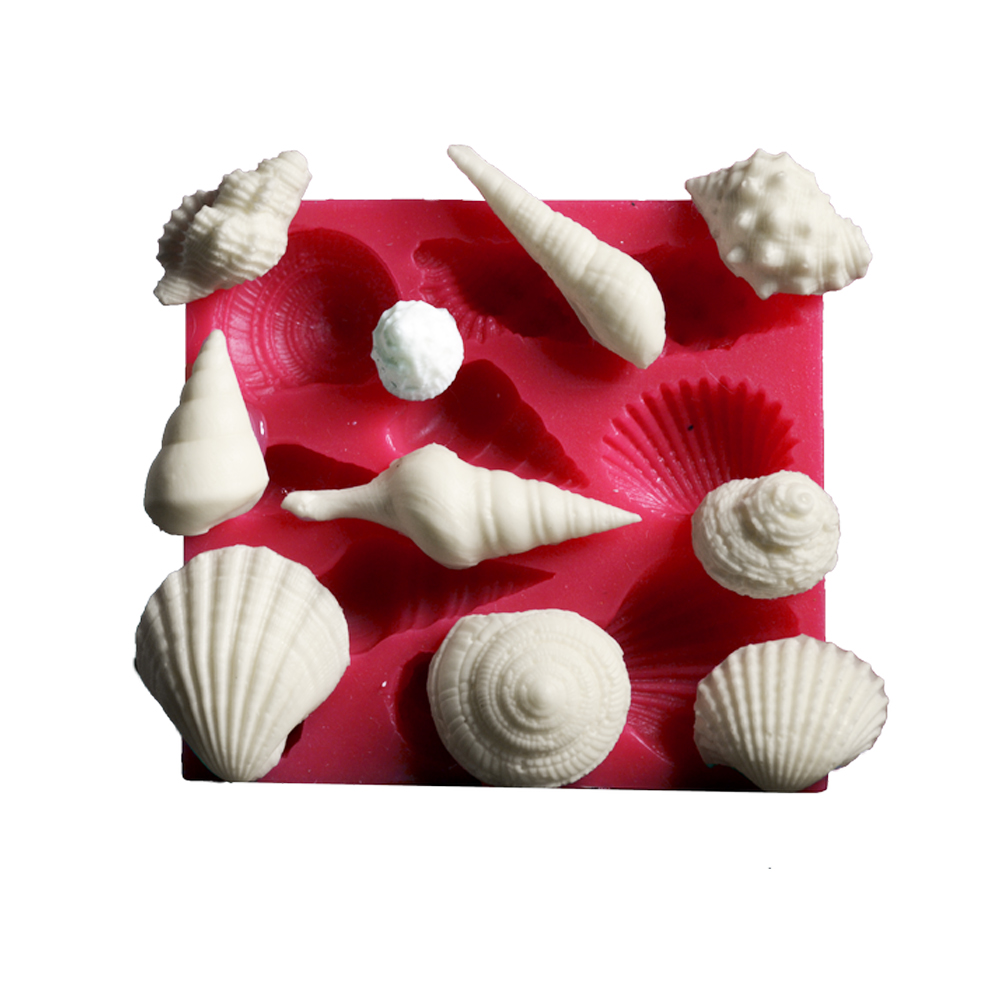 SİLİCONE MOULD - SEA SHELLS (7,5*8CM)