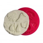 SİLİCONE MOULD - SEA SAILING SHIPS (7,5*7,5CM)