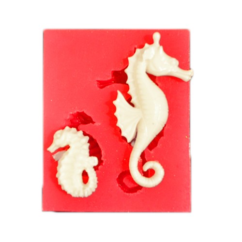 SILICONE MOULD-TWO-SIZED SEAHORSE (5 * 6 CM)