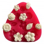SİLİCONE MOULD - FLOWERS - 2 (8*8CM)