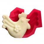SİLİCONE MOULD  - FLOWERİNG BİRD (5*4CM)