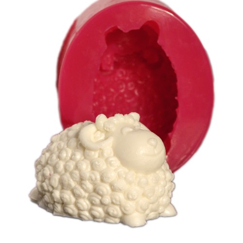 SİLİCONE MOULD - SWEET ROUND SHEEP (8*6CM)